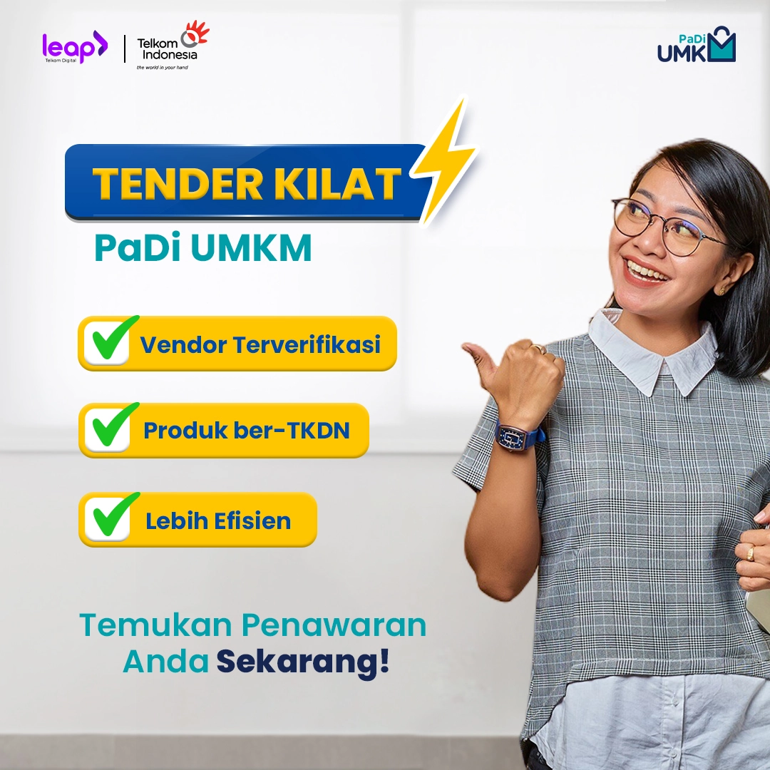 PaDi UMKM Hadirkan Fitur Tender Kilat